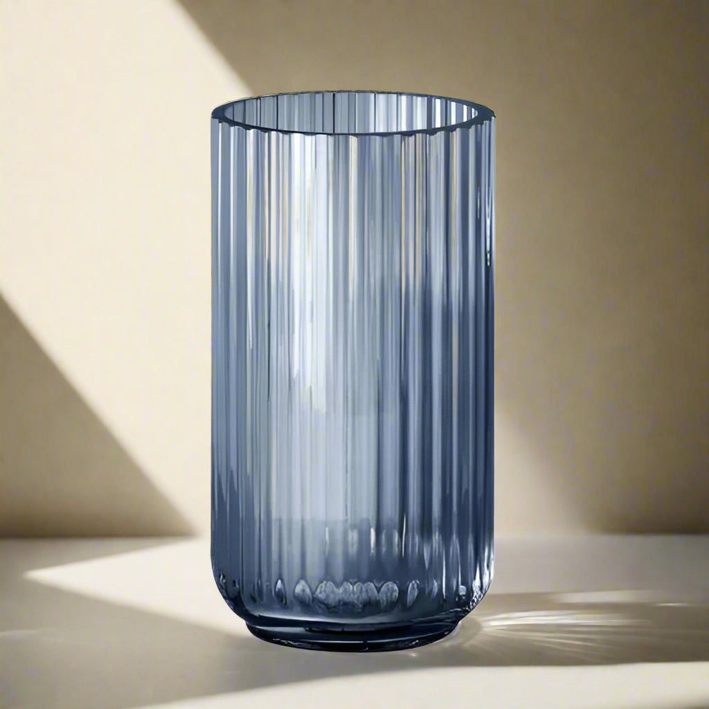 Lyngby vase blå