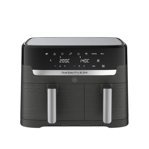 OBH Air fryer Dual Easy Fry & Grill Black