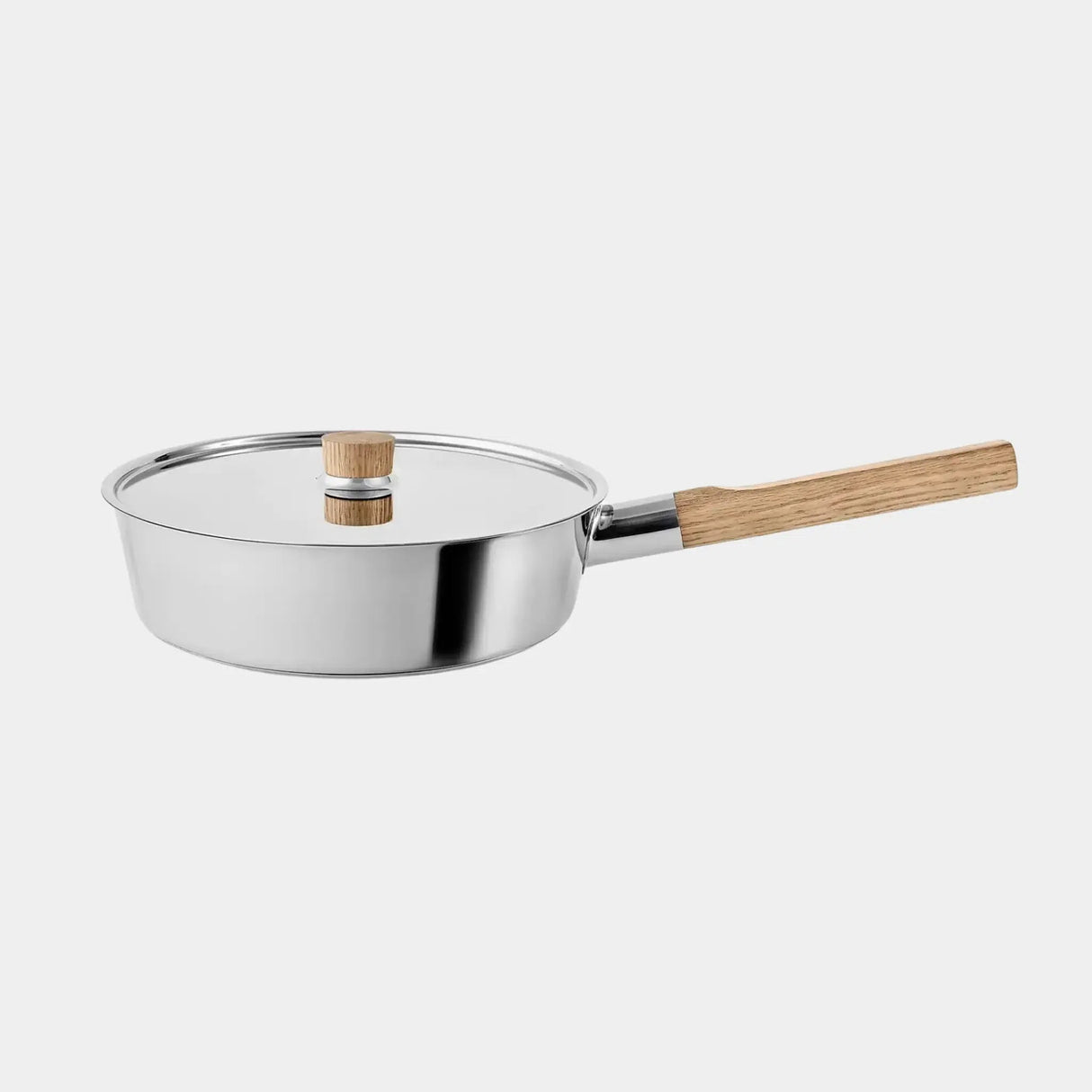 Eva Solo Nordic Kitchen Sauterpande Ø 24 cm med Låg - Rustfrit Stål-Eva Solo