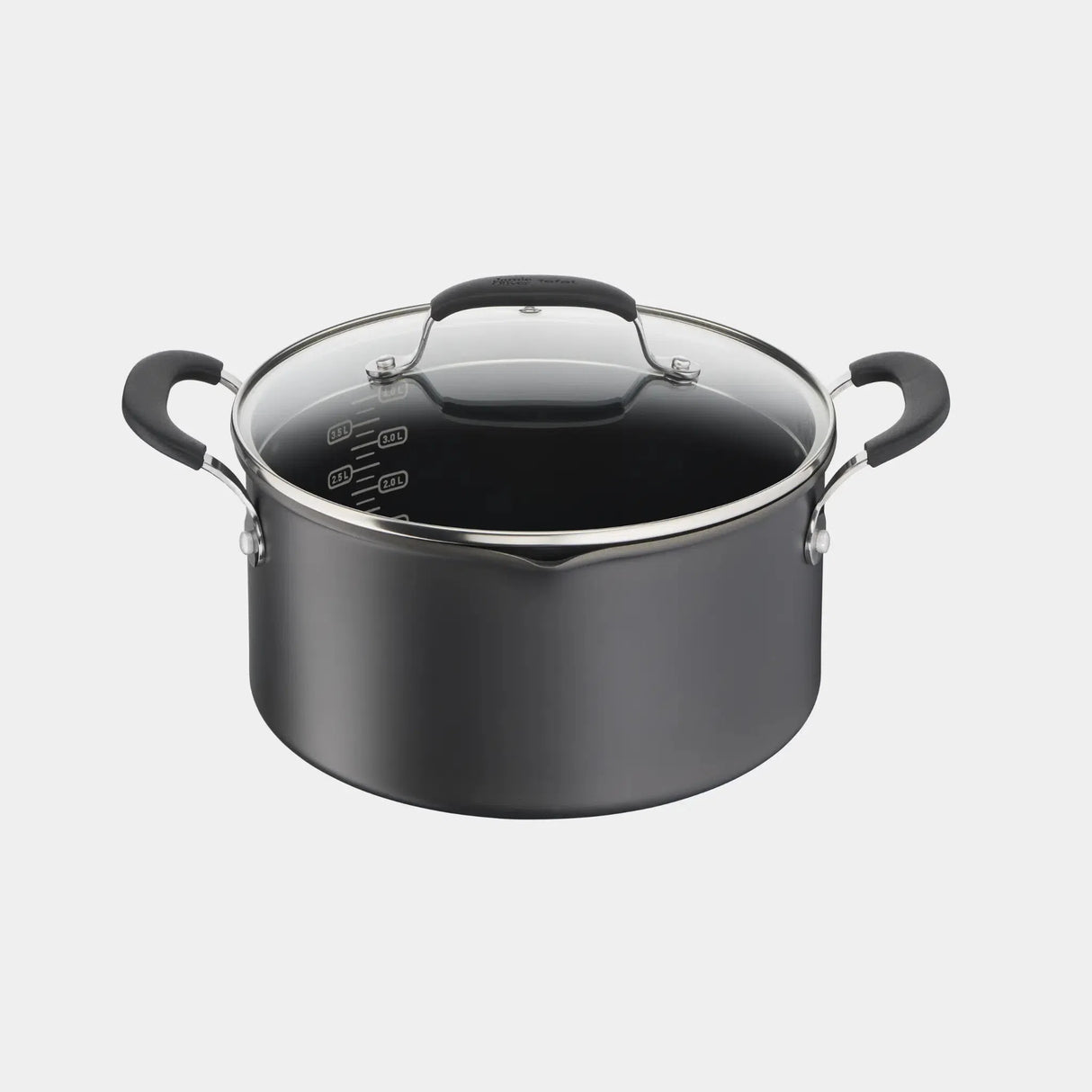 Tefal Jamie Oliver gryde 5,2 L med låg - Hard Anodised-Ritz Isenkram