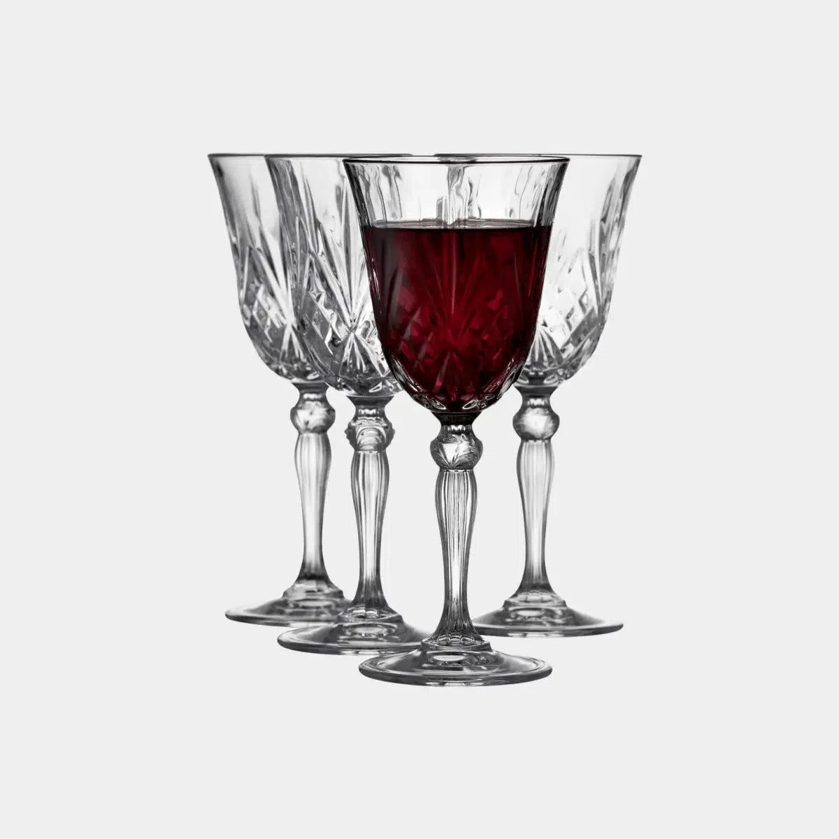 Lyngby Melodia Rødvinsglas 27 cl 4 stk-Ritz Isenkram