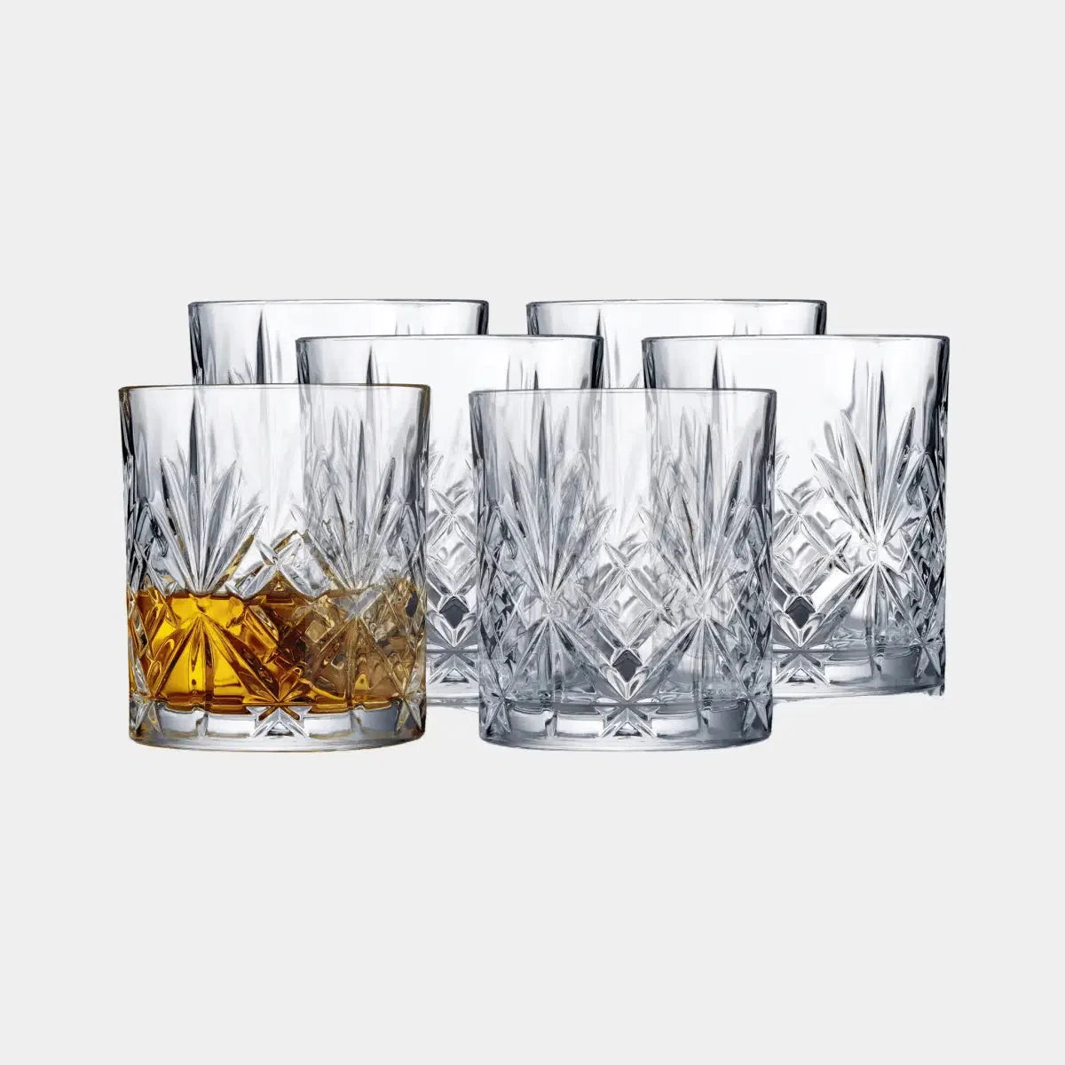 Lyngby Melodia Whiskyglas 31 cl 6 stk.-Ritz Isenkram