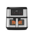 Conzept Air Fryer 7,5L digital med vindue 1800 W