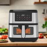 Conzept Air Fryer 7,5L digital med vindue 1800 W