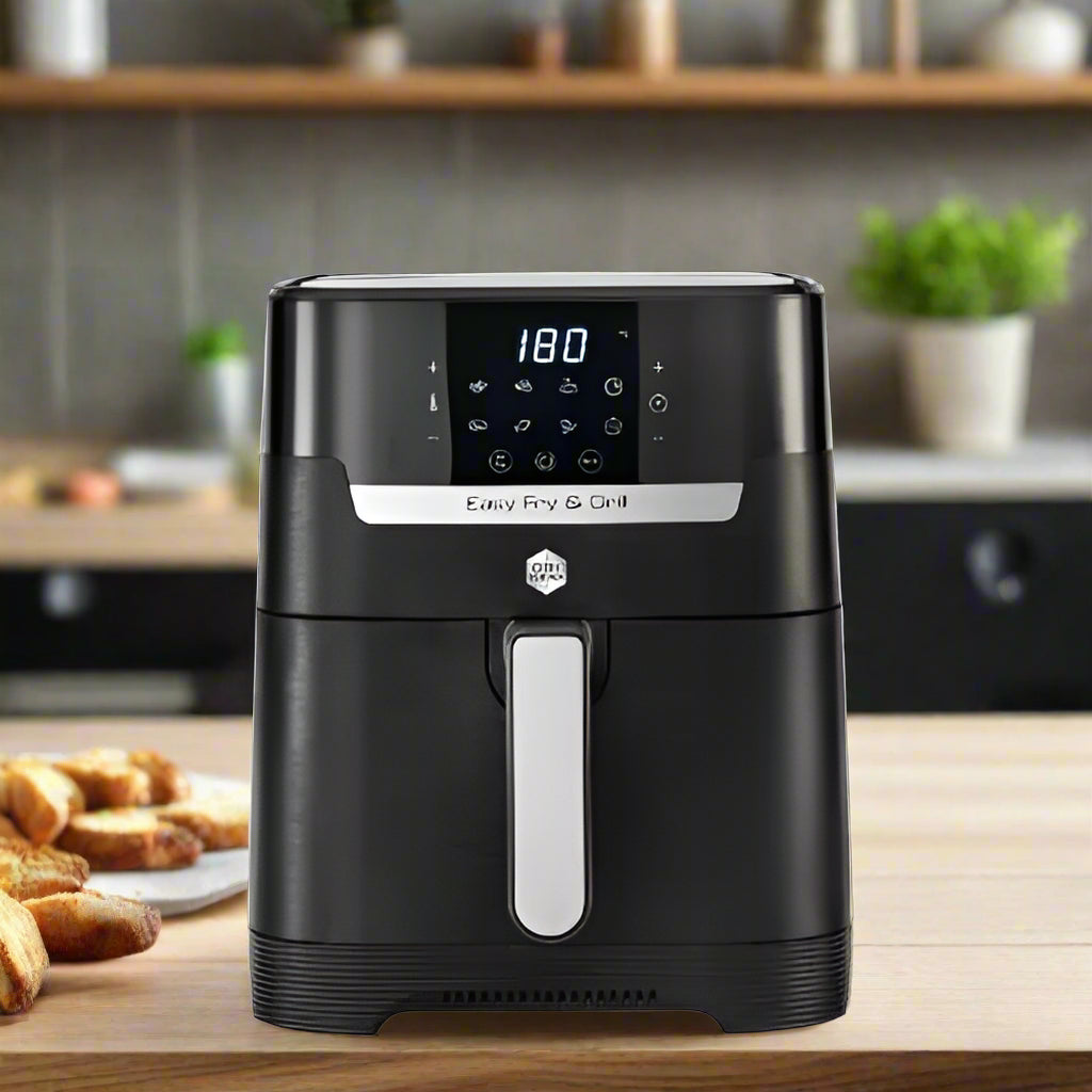 OBH Airfyer Easy Fry Precision 2-i-1 Black Digital
